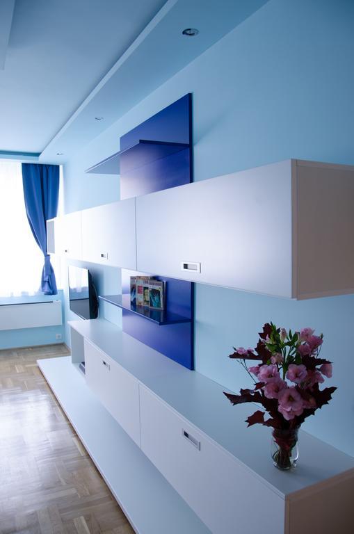 Blue Luxury Apartment Boedapest Kamer foto