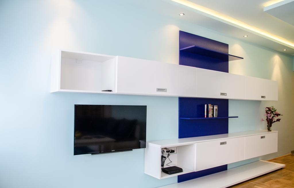 Blue Luxury Apartment Boedapest Kamer foto